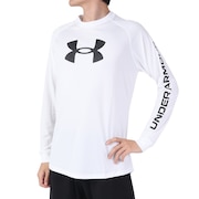 アンダーアーマー（UNDER ARMOUR）（メンズ）バスケットボールウェア テック ビッグロゴ ロングスリーブTシャツ 1381374 100