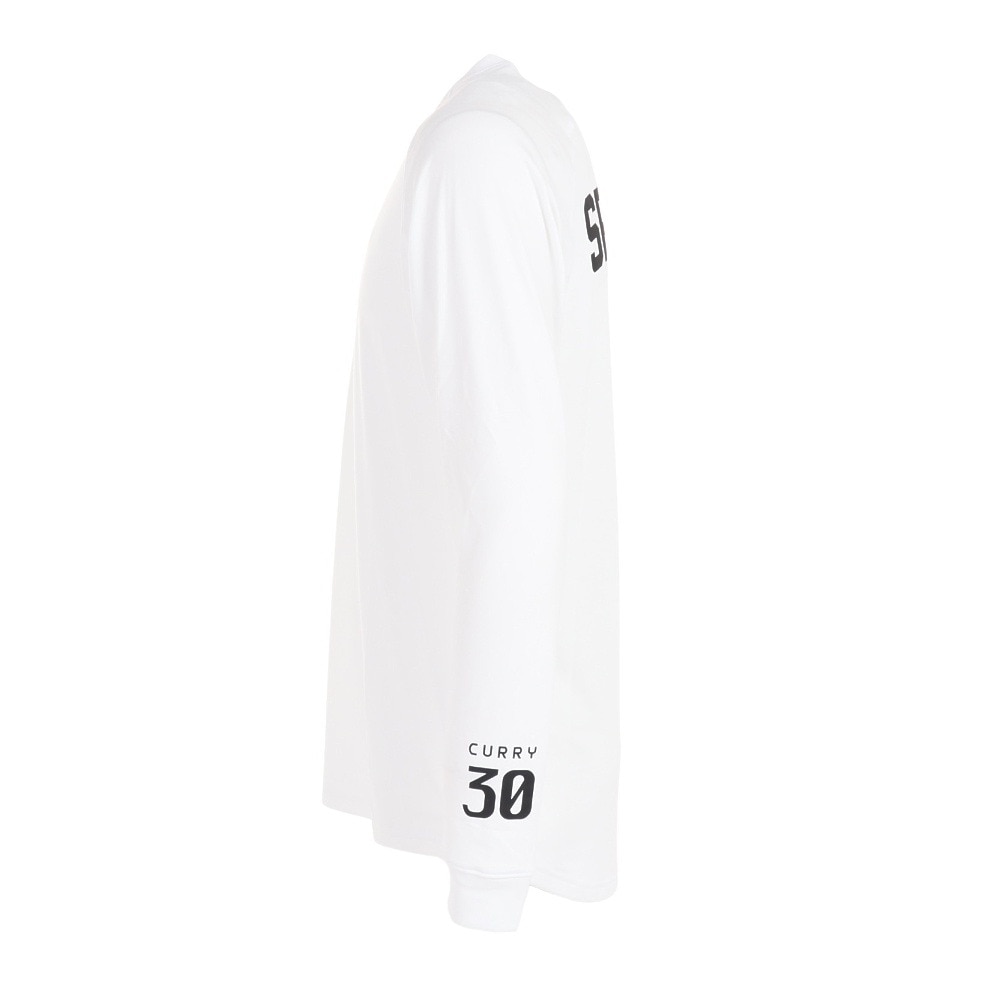 アンダーアーマー（UNDER ARMOUR）（メンズ）バスケットボールウェア カリー テック グラフィック ロングスリーブTシャツ 1381787 100 速乾