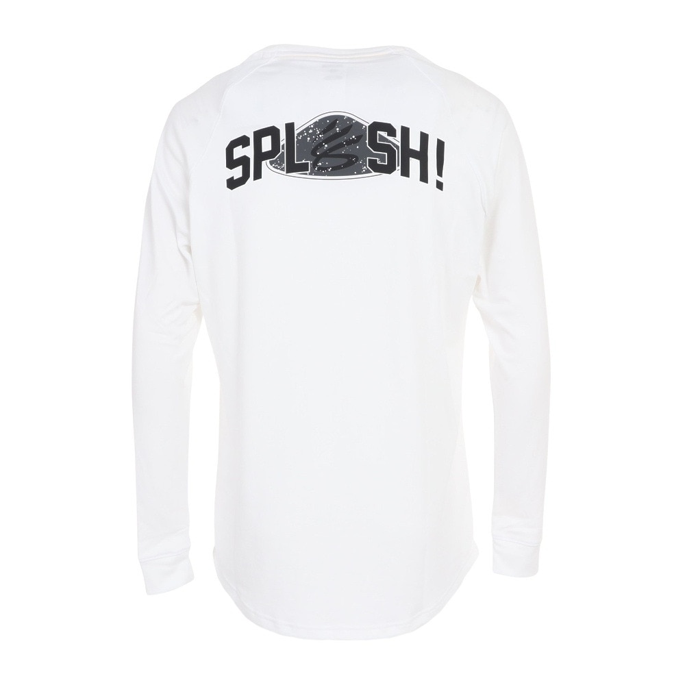 アンダーアーマー（UNDER ARMOUR）（メンズ）バスケットボールウェア カリー テック グラフィック ロングスリーブTシャツ 1381787 100 速乾