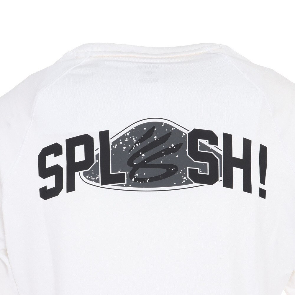 アンダーアーマー（UNDER ARMOUR）（メンズ）バスケットボールウェア カリー テック グラフィック ロングスリーブTシャツ 1381787 100 速乾