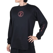 (メンズ、レディース)バスケットボールウェア 長袖Tシャツ ITP23435BLK/RED