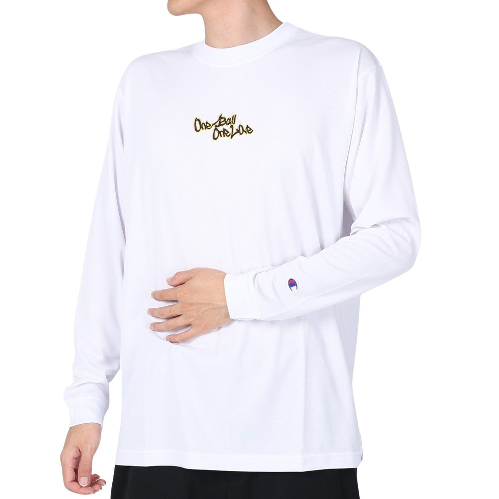 チャンピオン（CHAMPION）（メンズ）バスケットボールウェア ロングスリーブTシャツ C3-YB416 010