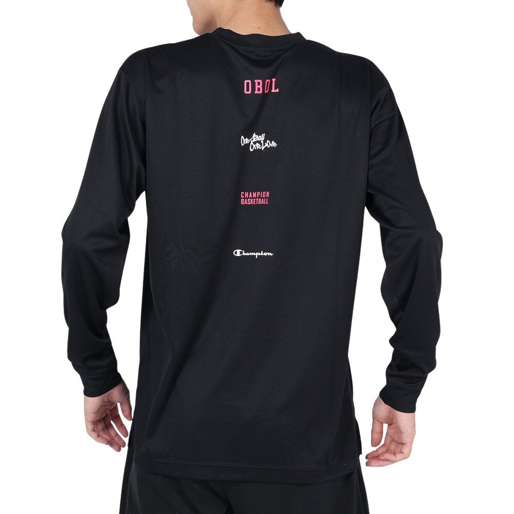 チャンピオン（CHAMPION）（メンズ）バスケットボールウェア ロングスリーブTシャツ C3-YB416 107