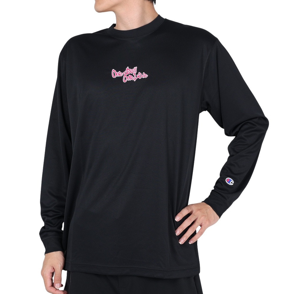 チャンピオン（CHAMPION）（メンズ）バスケットボールウェア ロングスリーブTシャツ C3-YB416 107