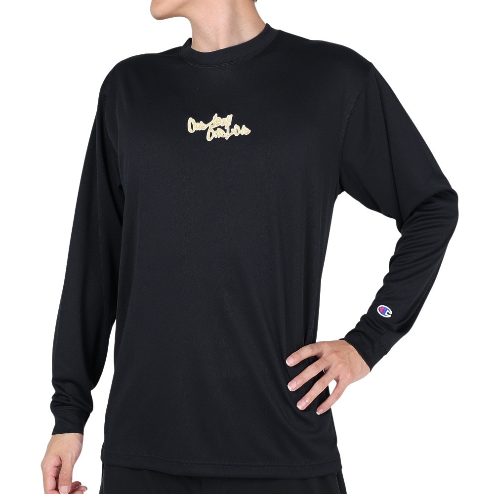チャンピオン（CHAMPION）（メンズ）バスケットボールウェア ロングスリーブTシャツ C3-YB416 981