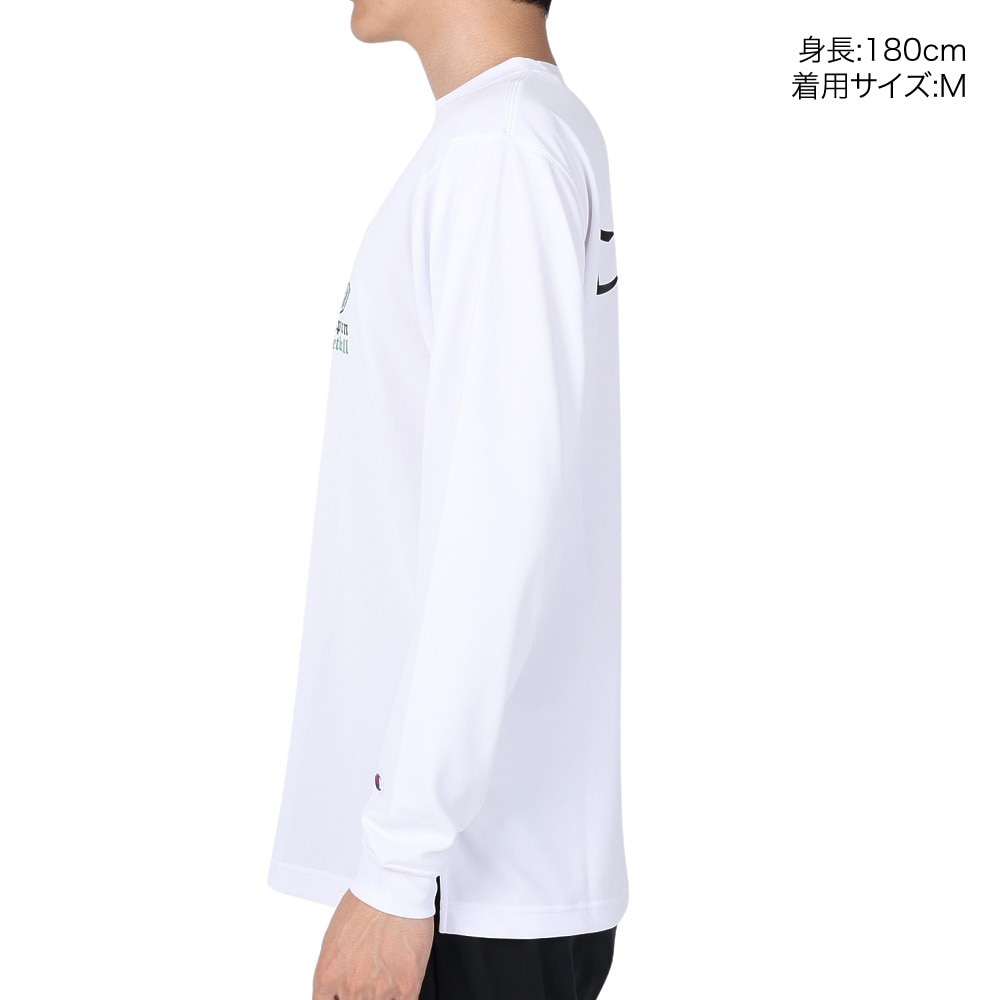 チャンピオン（CHAMPION）（メンズ）バスケットボールウェア ロングスリーブTシャツ C3-YB417 010