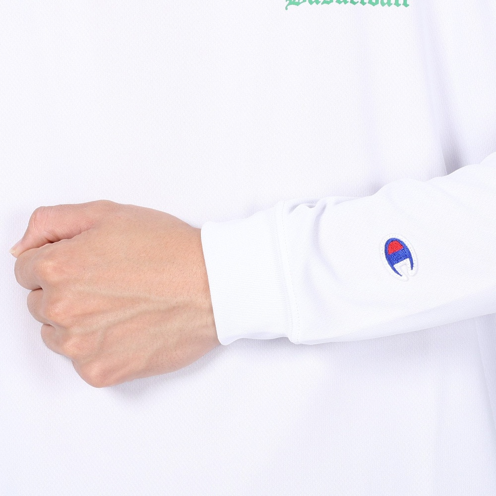 チャンピオン（CHAMPION）（メンズ）バスケットボールウェア ロングスリーブTシャツ C3-YB417 010
