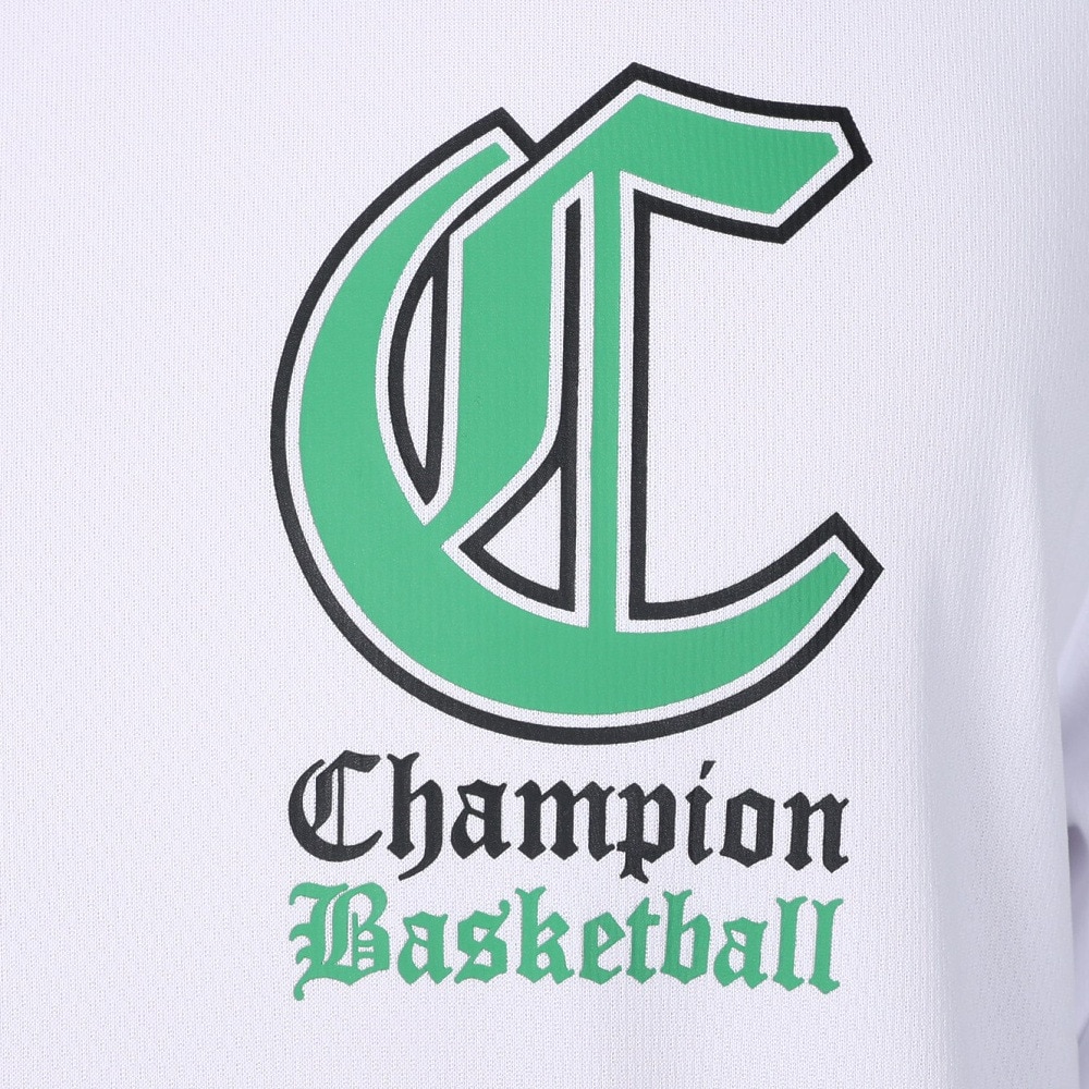 チャンピオン（CHAMPION）（メンズ）バスケットボールウェア ロングスリーブTシャツ C3-YB417 010
