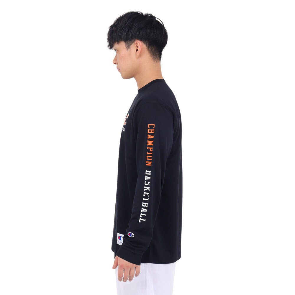 チャンピオン（CHAMPION）（メンズ）バスケットボールウェア ロングスリーブTシャツ C3-YB455 090