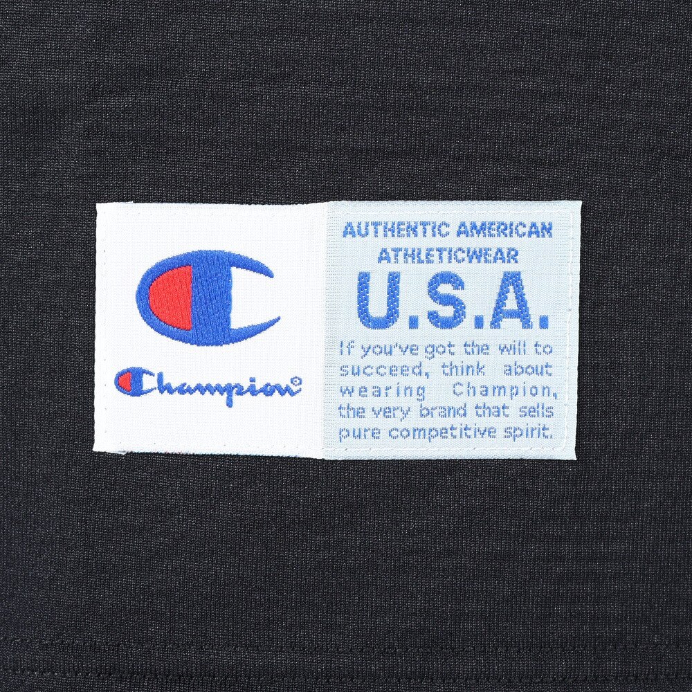 チャンピオン（CHAMPION）（メンズ）バスケットボールウェア ハーフジップロングスリーブシャツ C3-YB456 090