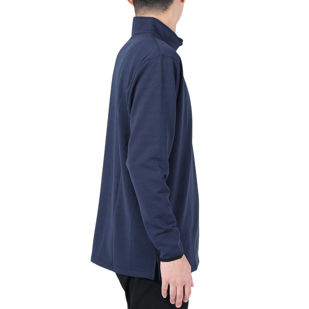 チャンピオン（CHAMPION）（メンズ）バスケットボールウェア ハーフジップロングスリーブシャツ C3-YB456 370