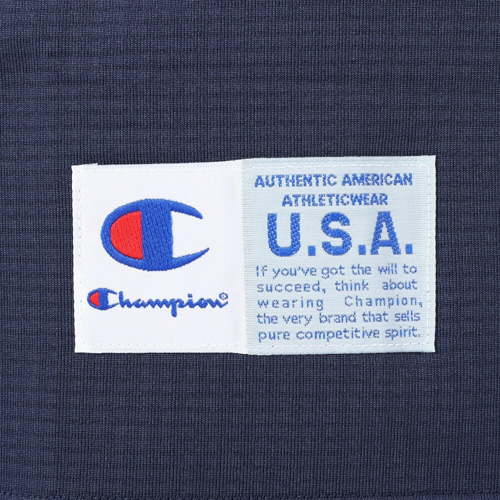 チャンピオン（CHAMPION）（メンズ）バスケットボールウェア ハーフジップロングスリーブシャツ C3-YB456 370