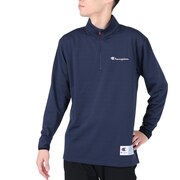 チャンピオン(CHAMPION)(メンズ)バスケットボールウェア ハーフジップロングスリーブシャツ C3-YB456 370