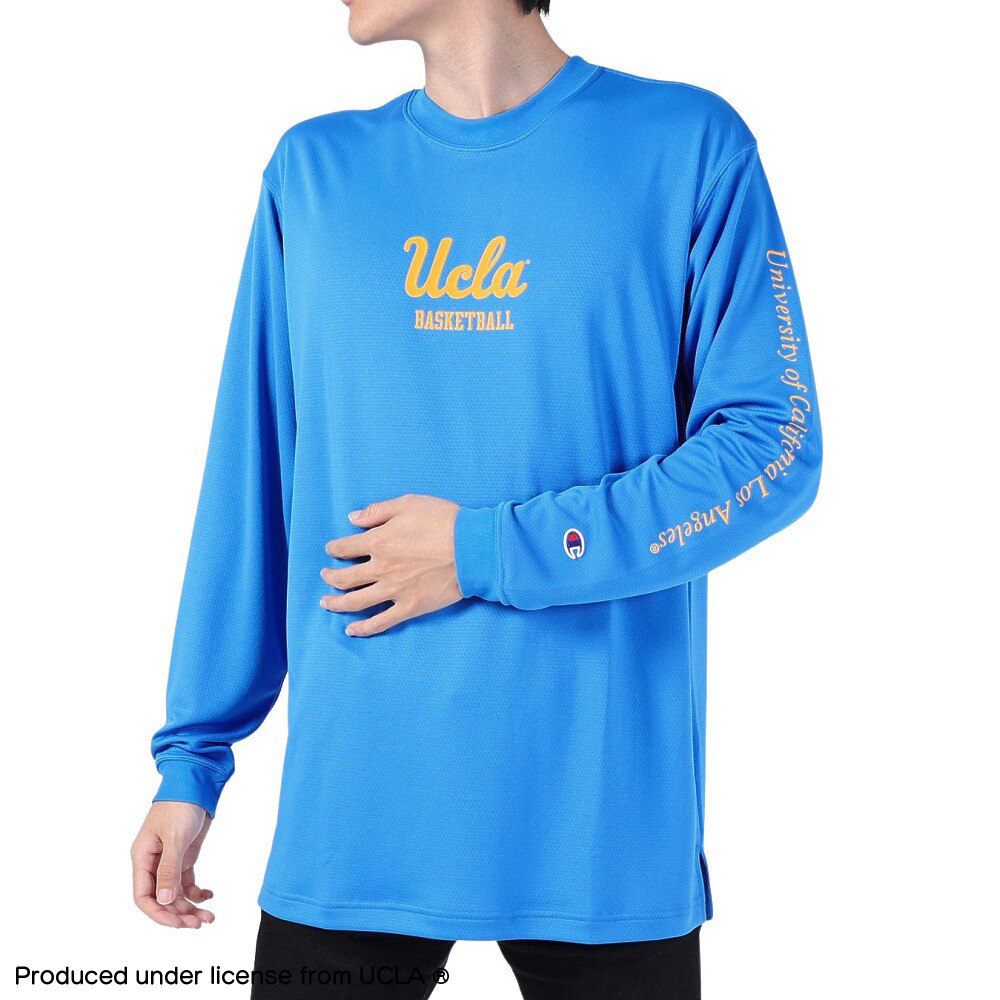 チャンピオン（CHAMPION）（メンズ）バスケットボールウェア UCLA ロングスリーブTシャツ C3-YB466 34C  スポーツ用品はスーパースポーツゼビオ