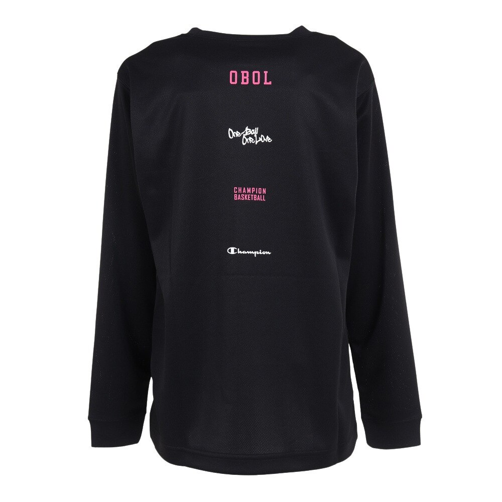 チャンピオン（CHAMPION）（キッズ）バスケットボールウェア ミニ ロングスリーブTシャツ CK-YB415 107