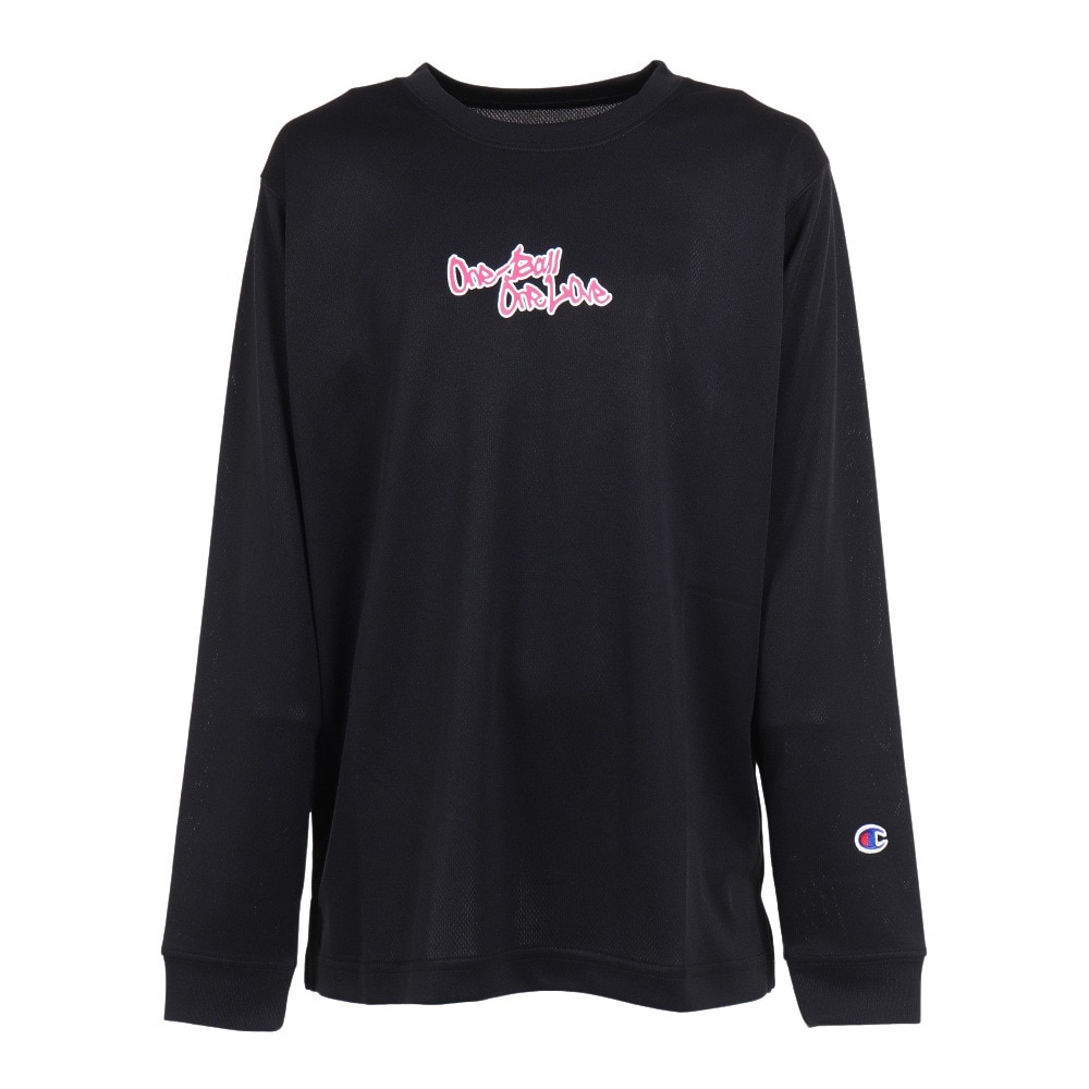 チャンピオン（CHAMPION）（キッズ）バスケットボールウェア ミニ ロングスリーブTシャツ CK-YB415 107