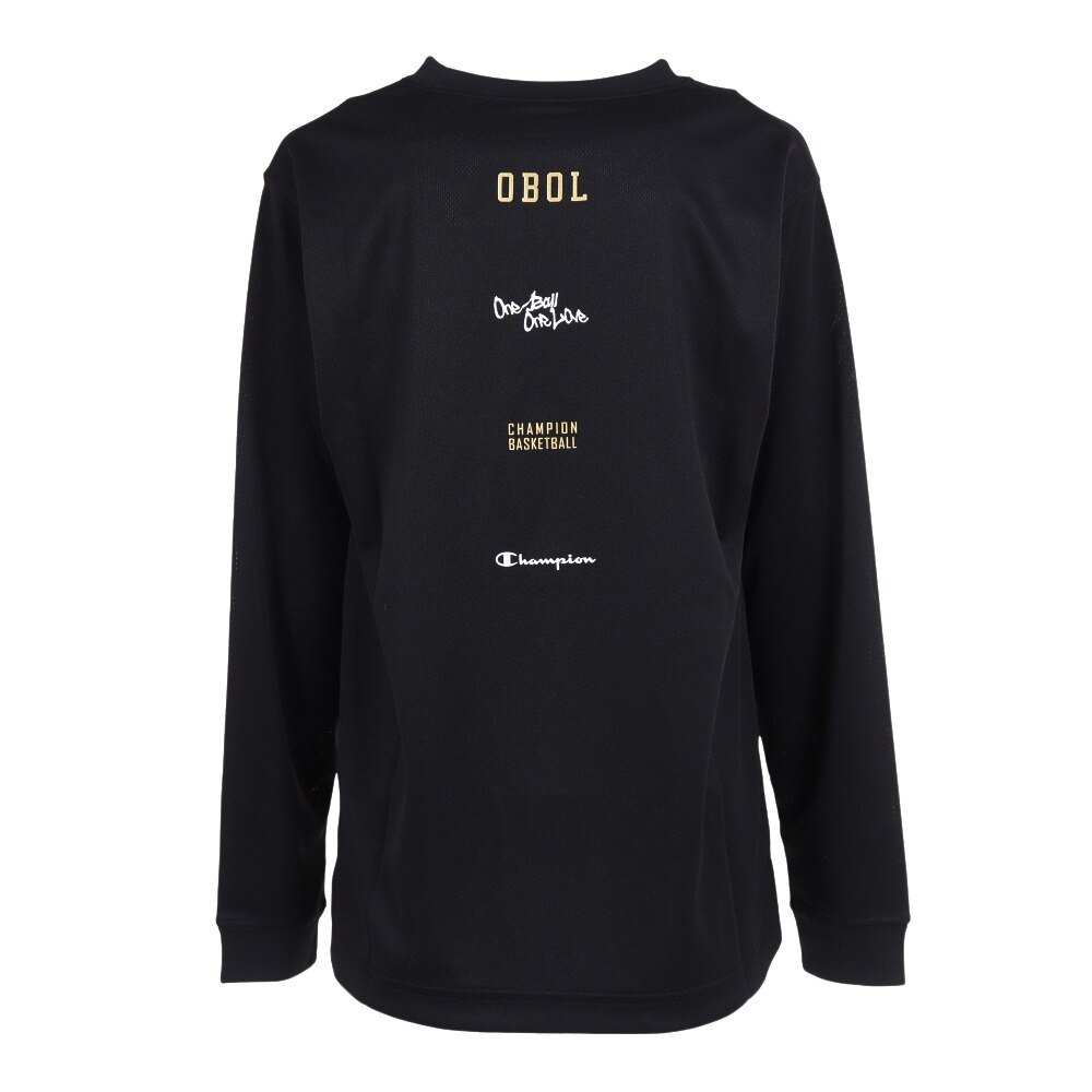 チャンピオン（CHAMPION）（キッズ）バスケットボールウェア ミニ ロングスリーブTシャツ CK-YB415 981  スポーツ用品はスーパースポーツゼビオ