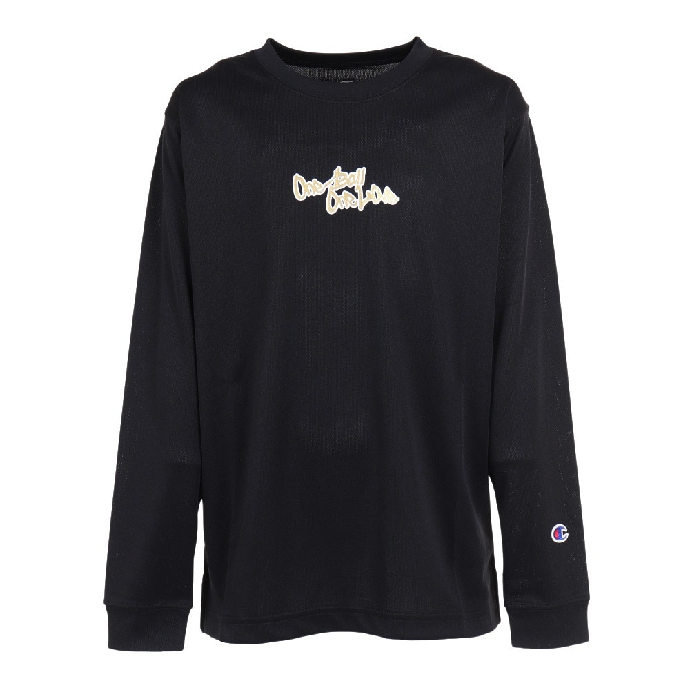 チャンピオン（CHAMPION）（キッズ）バスケットボールウェア ミニ ロングスリーブTシャツ CK-YB415 981