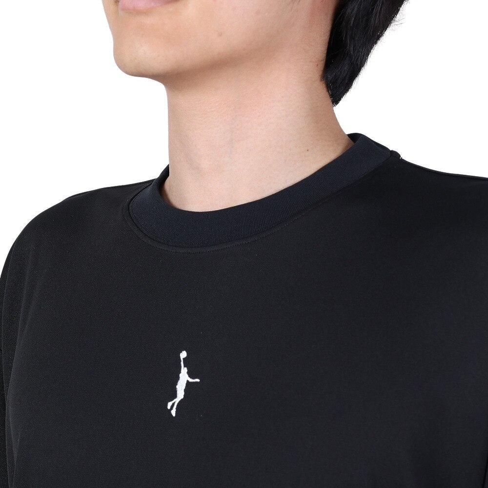 インザペイント（IN THE PAINT）（メンズ、レディース）バスケットボールウェア 長袖Tシャツ ITP23408BLK/WHT