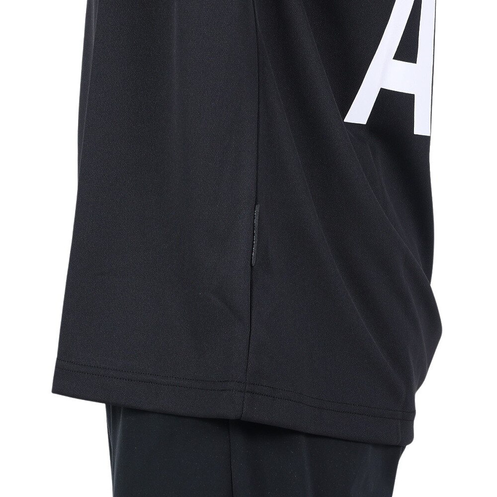 インザペイント（IN THE PAINT）（メンズ、レディース）バスケットボールウェア 長袖Tシャツ ITP23408BLK/WHT