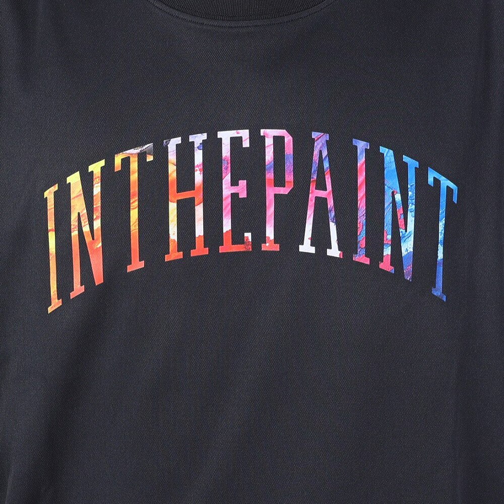 インザペイント（IN THE PAINT）（メンズ、レディース）バスケットボールウェア 長袖Tシャツ ITP23413BLK/VLT