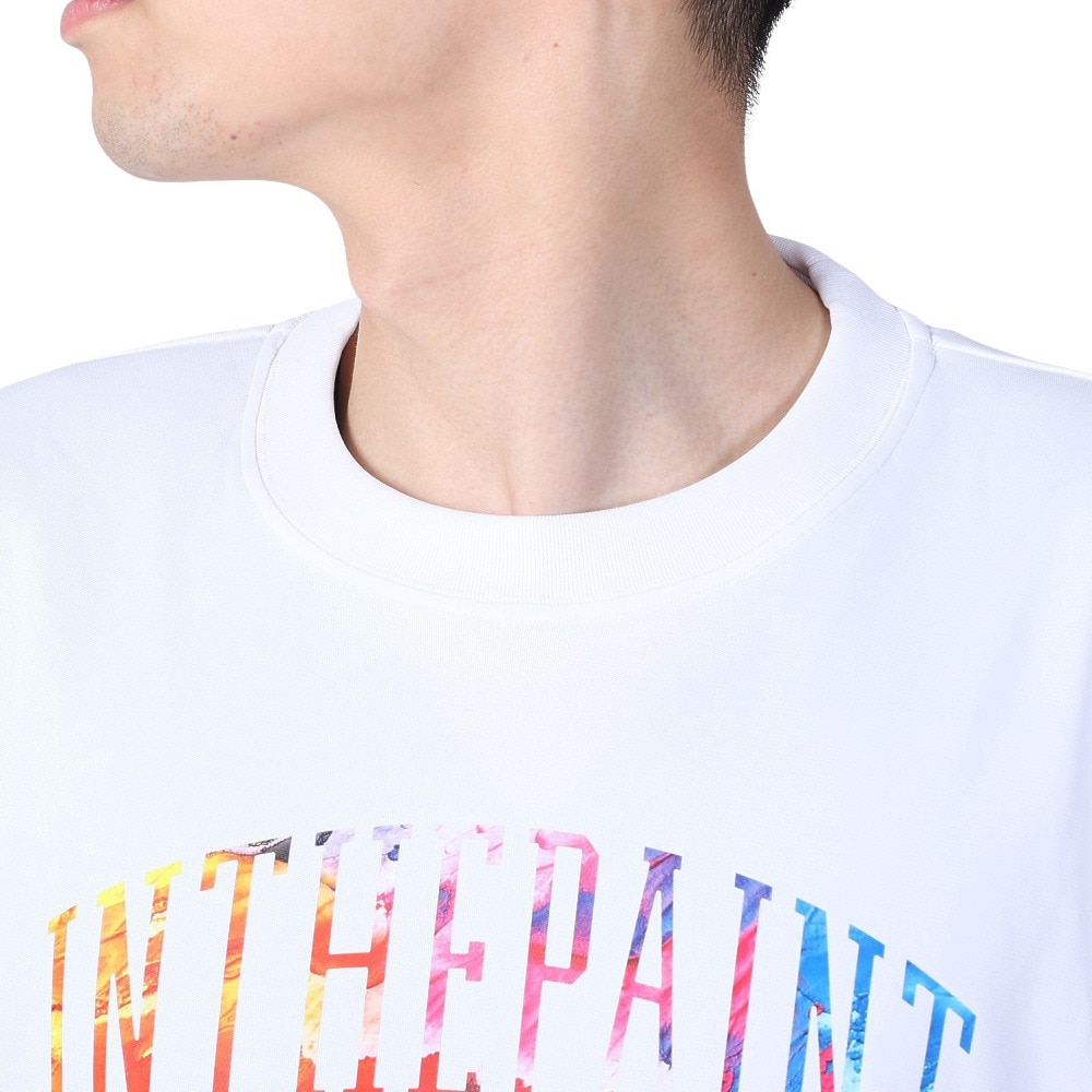 インザペイント（IN THE PAINT）（メンズ、レディース）バスケットボールウェア 長袖Tシャツ ITP23413WHT/ROY