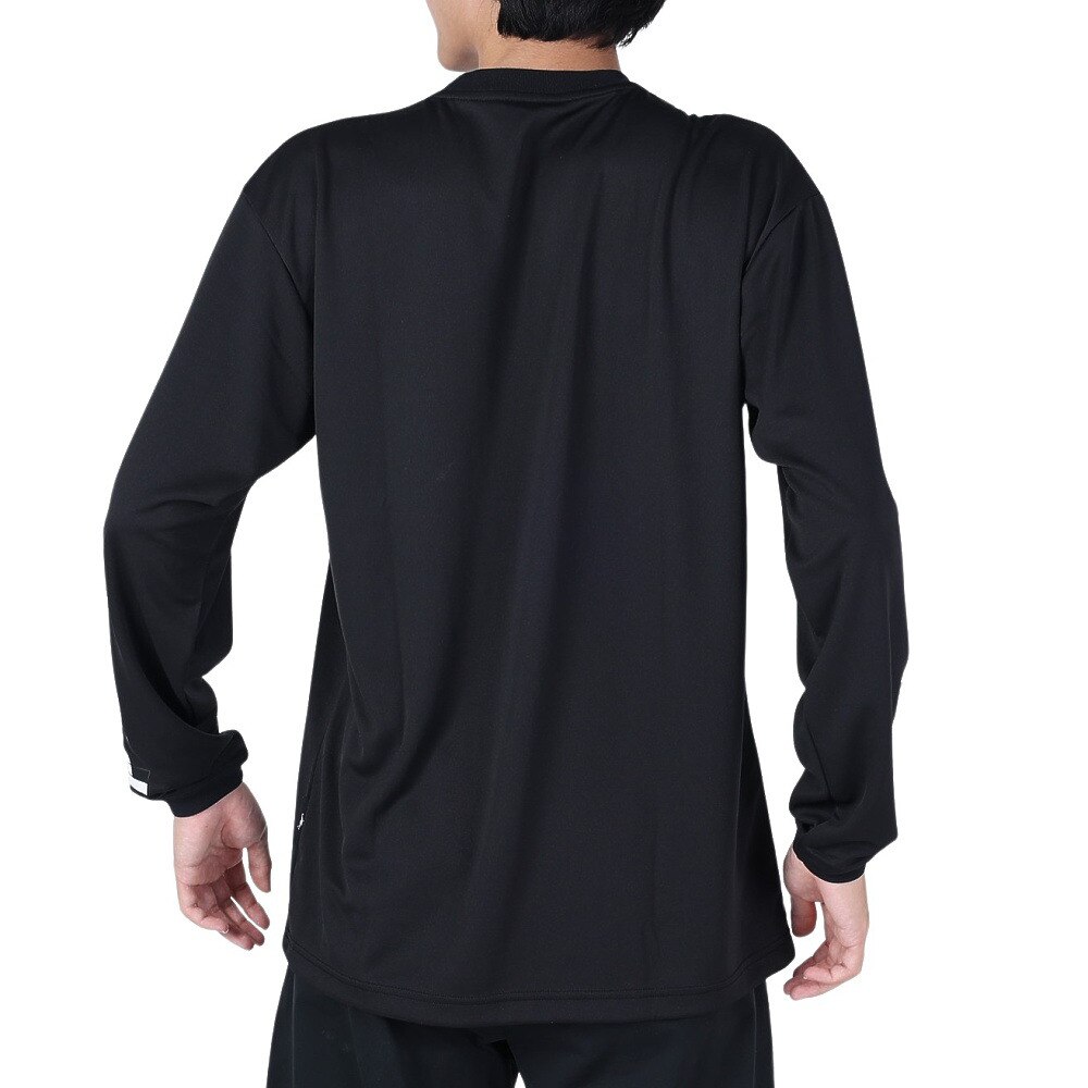 インザペイント（IN THE PAINT）（メンズ、レディース）バスケットボールウェア 長袖Tシャツ ITP23419BLK
