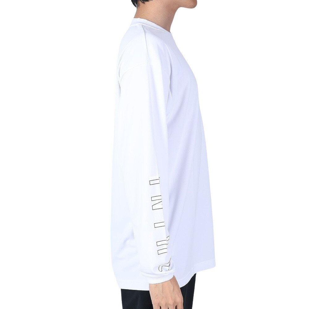 インザペイント（IN THE PAINT）（メンズ、レディース）バスケットボールウェア 長袖Tシャツ ITP23419WHT