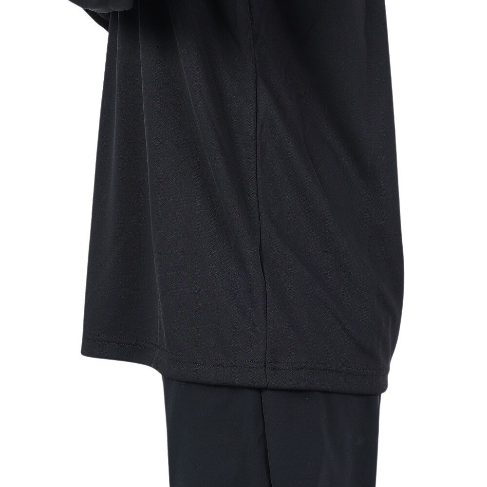 インザペイント（IN THE PAINT）（メンズ、レディース）バスケットボールウェア 長袖Tシャツ ITP23422BLK