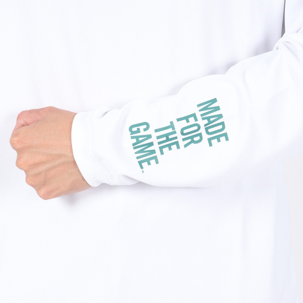 スポルディング（SPALDING）（メンズ）バスケットボールウェア ロングスリーブTシャツ ウォールペイント SMT23115 速乾 UVカット