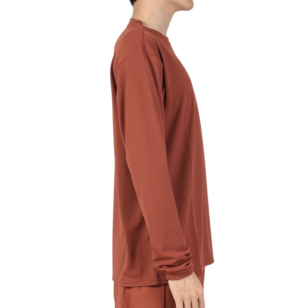 スポルディング（SPALDING）（メンズ、レディース）バスケットボールウェア 長袖Tシャツ ウォールペイント SMT23115FIG 速乾 UVカット