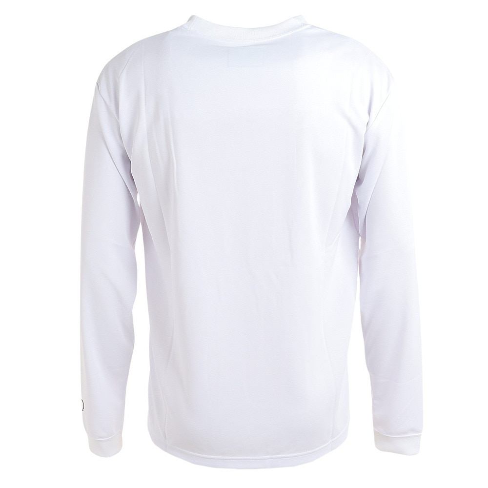 スポルディング（SPALDING）（メンズ）バスケットボールウェア 長袖Tシャツ ボールプリント SMT23212 速乾 UVカット