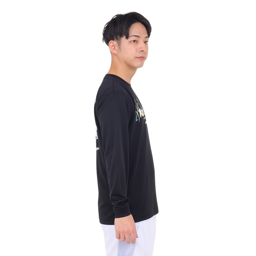 コンバース（CONVERSE）（メンズ）バスケットボールウェア プリント長袖シャツ CB232368L-1924