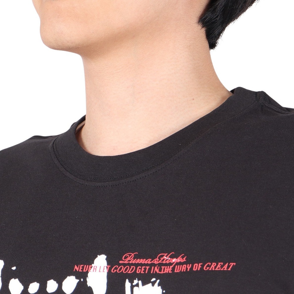 プーマ（PUMA）（メンズ）バスケットボールウェア FRANCHISE グラフィック 長袖Tシャツ 62203001