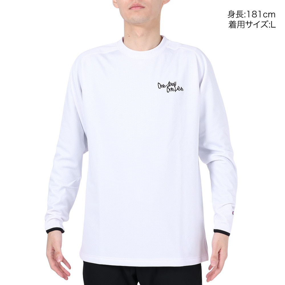 チャンピオン（CHAMPION）（メンズ）バスケットボールウェア ロングスリーブTシャツ C3-YB419 010