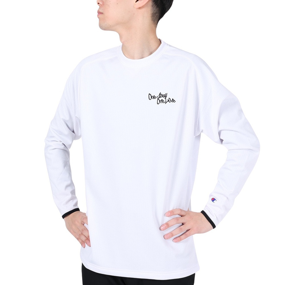 チャンピオン（CHAMPION）（メンズ）バスケットボールウェア ロングスリーブTシャツ C3-YB419 010