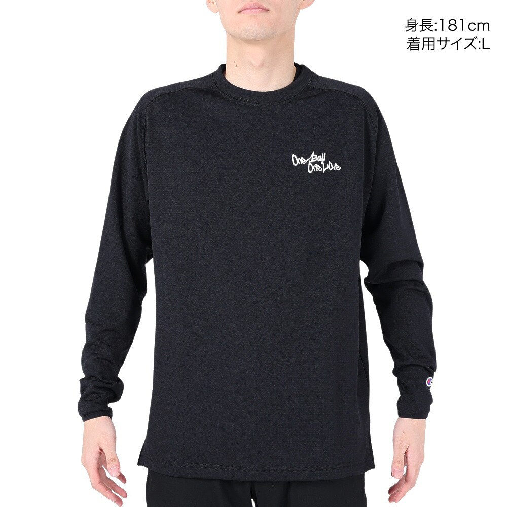 チャンピオン（CHAMPION）（メンズ）バスケットボールウェア ロングスリーブTシャツ C3-YB419 090