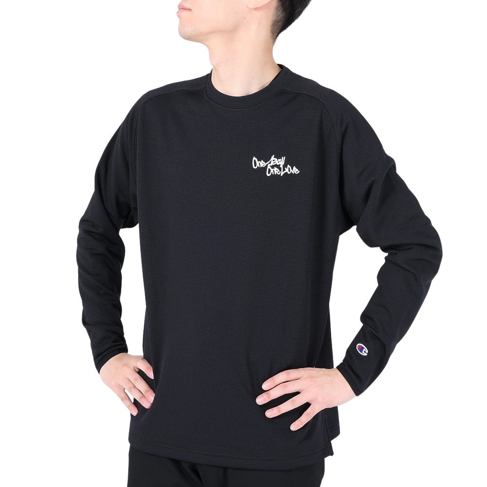 チャンピオン（CHAMPION）（メンズ）バスケットボールウェア ロングスリーブTシャツ C3-YB419 090