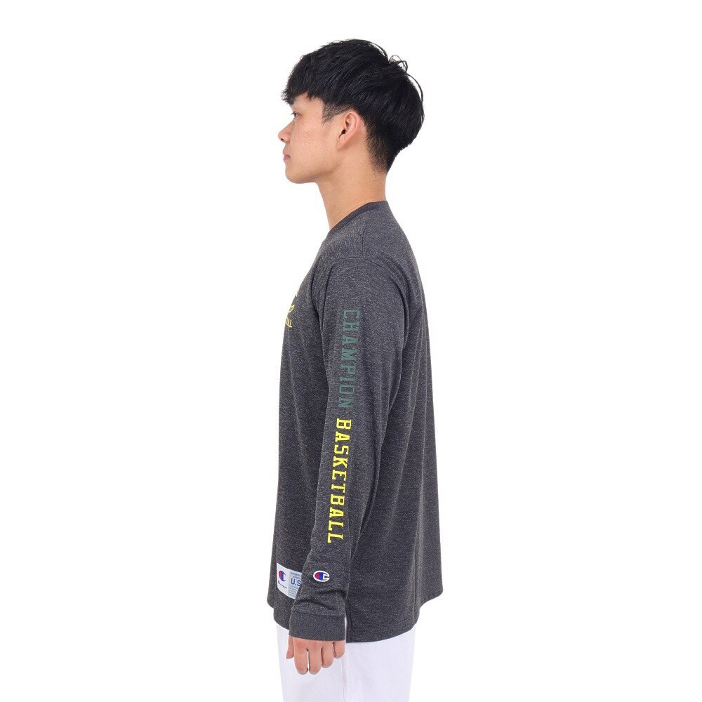 チャンピオン（CHAMPION）（メンズ）バスケットボールウェア ロングスリーブTシャツ C3-YB455 099
