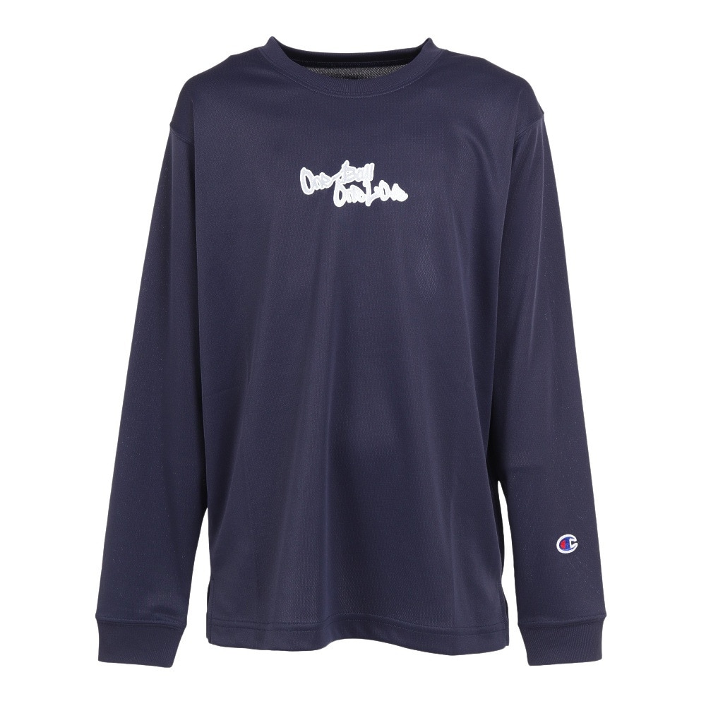 チャンピオン（CHAMPION）（キッズ）バスケットボールウェア ミニ ロングスリーブTシャツ CK-YB415 370