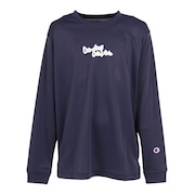 チャンピオン(CHAMPION)(キッズ)バスケットボールウェア ミニ ロングスリーブTシャツ CK-YB415 370