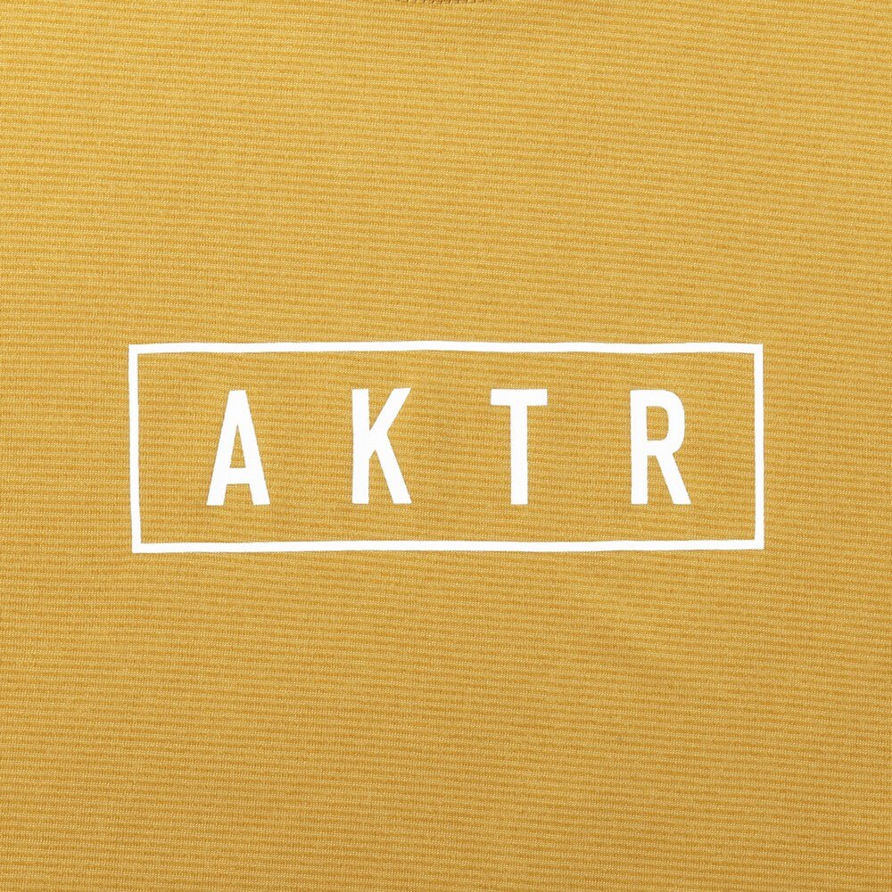 アクター（AKTR）（メンズ、レディース）バスケットボールウェア AKTR ロゴ長袖スポーツTシャツ 223-004005 YL