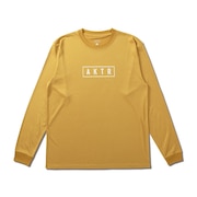 アクター（AKTR）（メンズ、レディース）バスケットボールウェア AKTR ロゴ長袖スポーツTシャツ 223-004005 YL