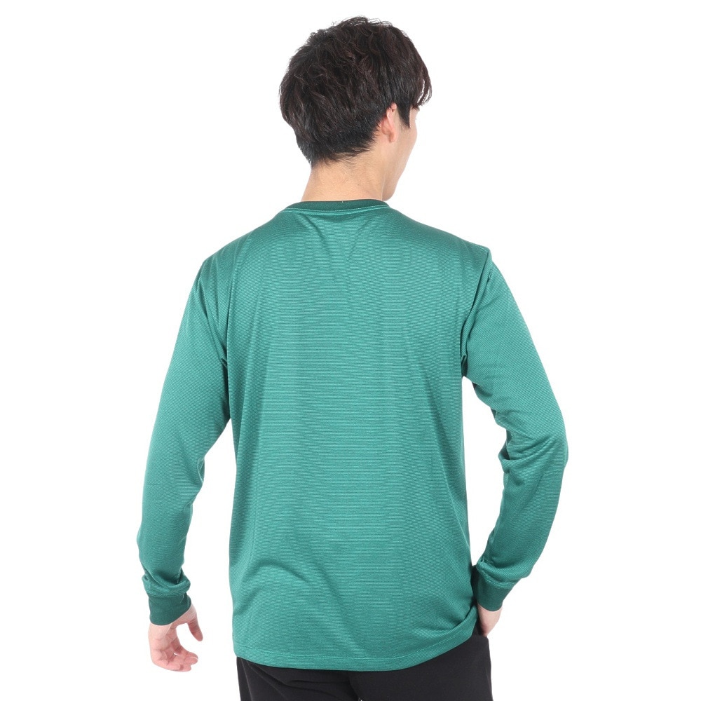 アクター（AKTR）（メンズ、レディース）バスケットボールウェア SPLASH ボックスロゴ 長袖Tシャツ SPORTS 223-013005 GR 速乾