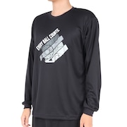 エックスティーエス（XTS）（メンズ）バスケットボールウェア ドライプラス 長袖Tシャツ 751TS3ES0024BLK