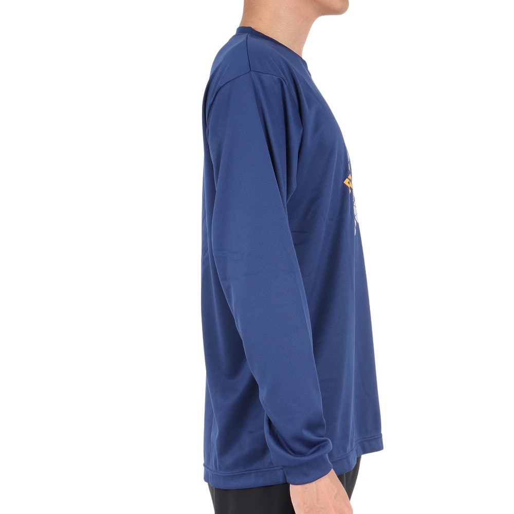 エックスティーエス（XTS）（メンズ）バスケットボールウェア ドライプラス 長袖Tシャツ 751TS3ES0024DBLU