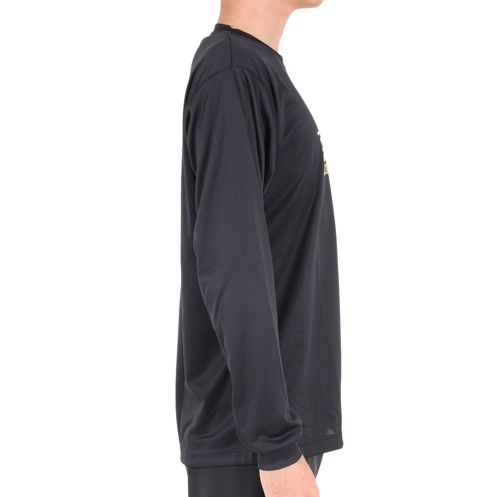 エックスティーエス（XTS）（メンズ）バスケットボールウェア ドライプラス 長袖Tシャツ 751TS3ES0025BLK