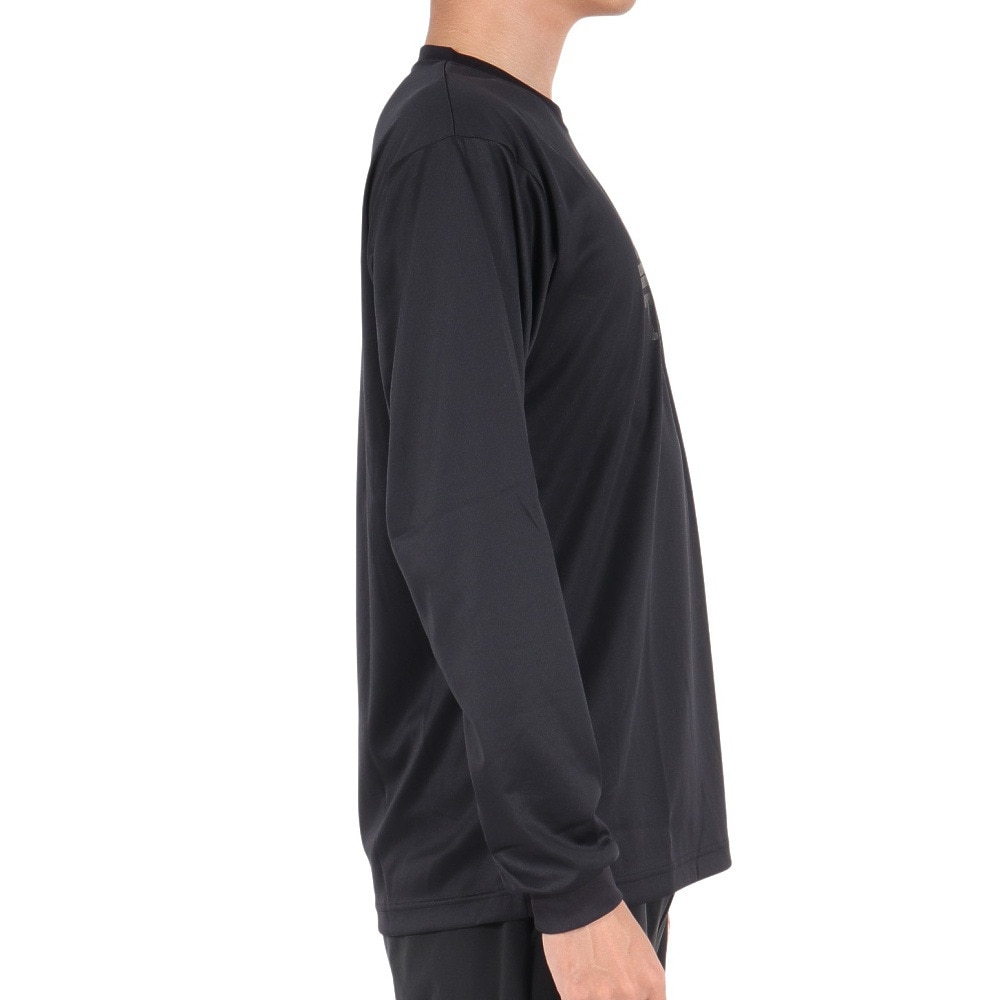 エックスティーエス（XTS）（メンズ）バスケットボールウェア ドライプラス 長袖Tシャツ 751TS3ES0026BLK 速乾