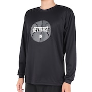 (メンズ)バスケットボールウェア ドライプラス 長袖Tシャツ 751TS3ES0027BLK 速乾