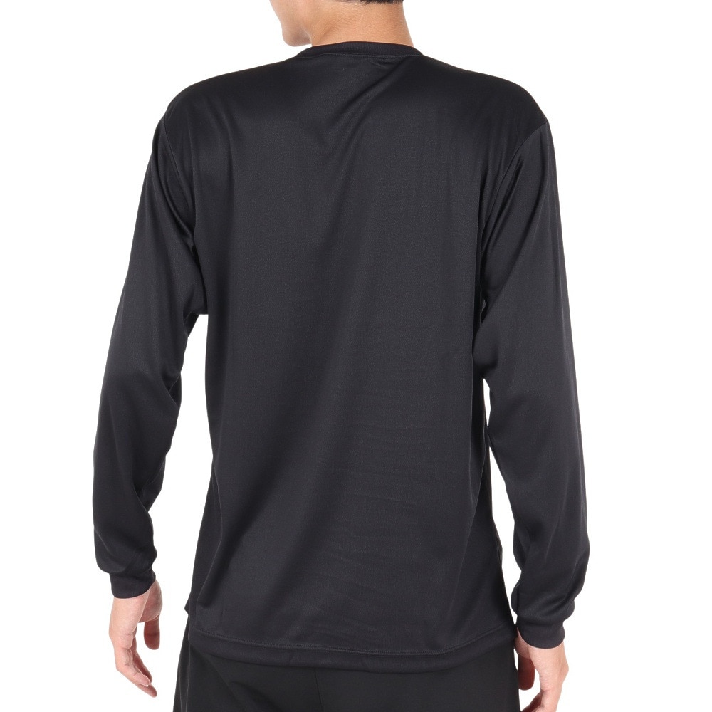 エックスティーエス（XTS）（メンズ）バスケットボールウェア ドライプラス 長袖Tシャツ 751TS3ES0028BLK 速乾